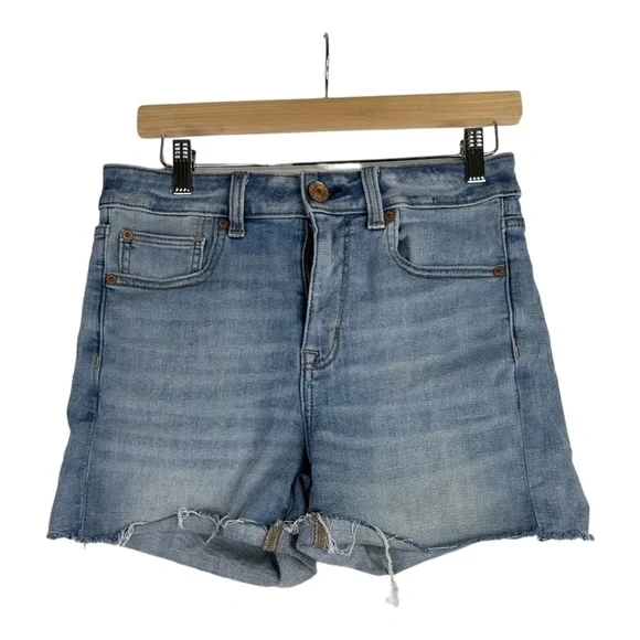 American Eagle Outfitters Next Level Stretch Hi Rise Shortie Size 8 - Picture 1 of 6